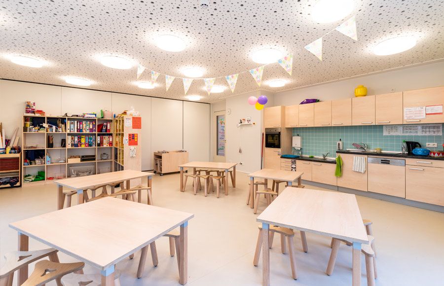 Kindergarten am Filmpark - Gruppenraum in der Kita "Ole Lukoie"