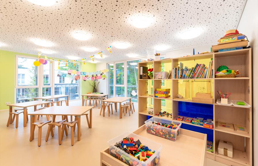 Kindergarten am Filmpark - Gruppenraum in der Kita "Ole Lukoie"