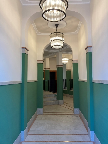 Beelitz-Heilstätten Eingang Mehrfamilienhaus