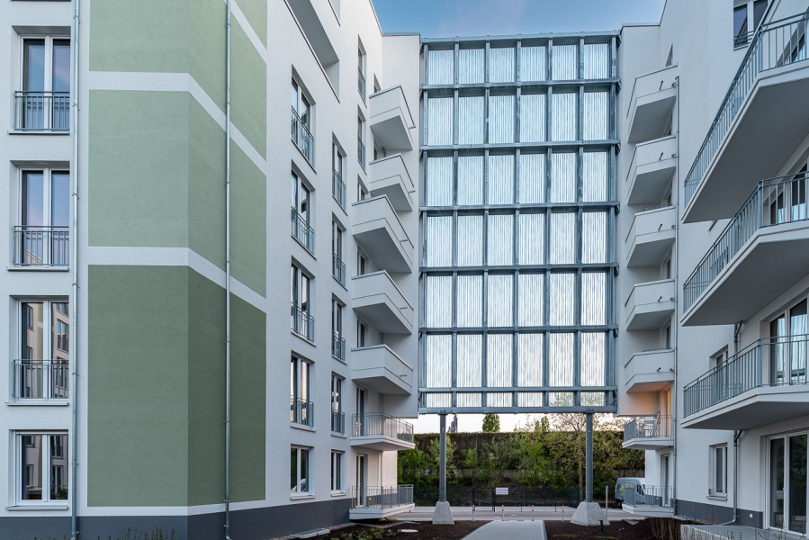 Neues Wohnen am Eisenhutweg, Berlin-Adlershof, Lärmschutzverglasung