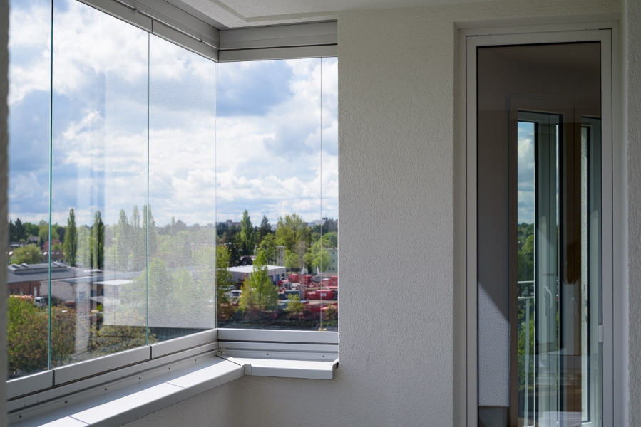 Neues Wohnen am Eisenhutweg, Berlin-Adlershof, Ausblick Balkon