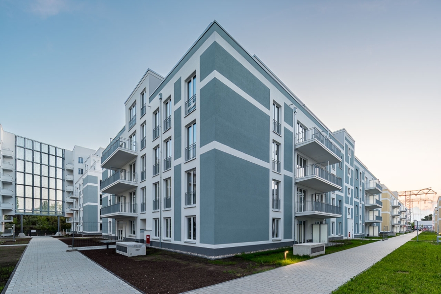 Neues Wohnen am Eisenhutweg, Berlin-Adlershof, Außengestaltung