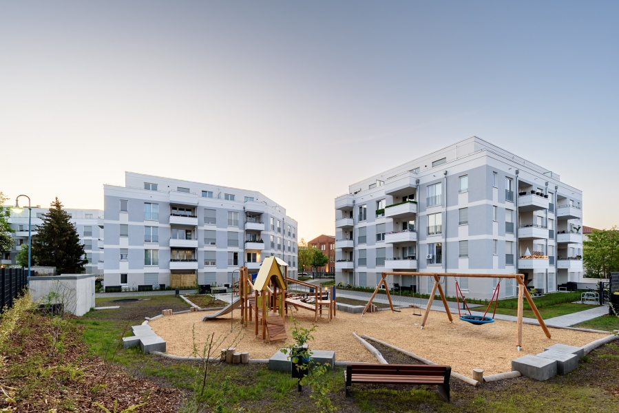 Bauvorhaben Elbestraße, Teltow, Spielplatz