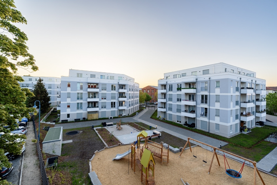 Bauvorhaben Elbestraße, Teltow, Spielplatz